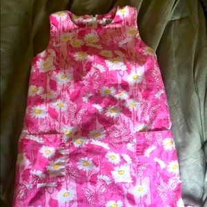 Lilly Pulitzer dress pink girls 7